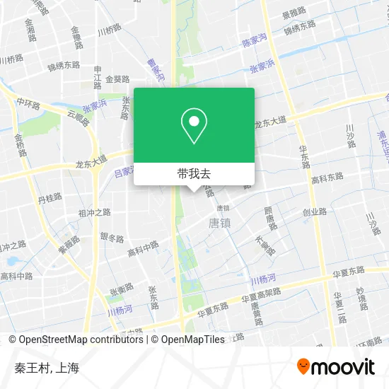 秦王村地图