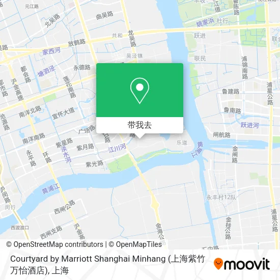 Courtyard by Marriott Shanghai Minhang (上海紫竹万怡酒店)地图
