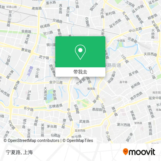 宁夏路地图