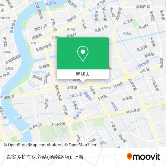 嘉实多护车保养站(杨南路店)地图