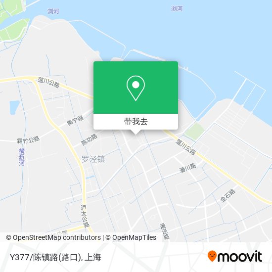 Y377/陈镇路(路口)地图