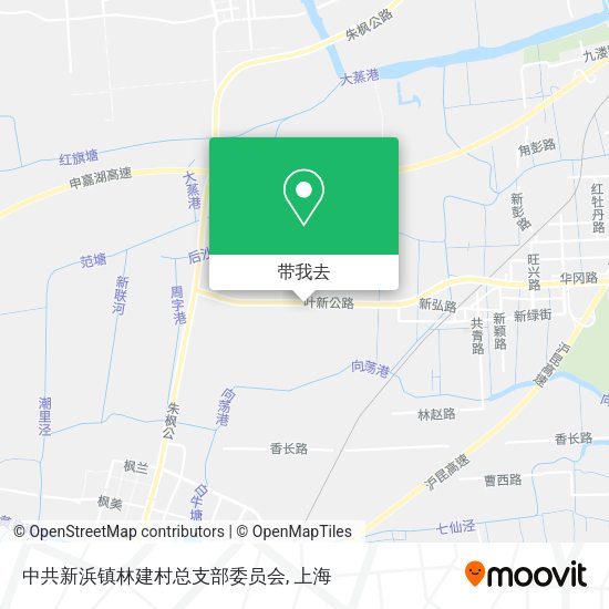 中共新浜镇林建村总支部委员会地图