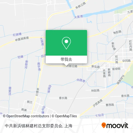 中共新浜镇林建村总支部委员会地图