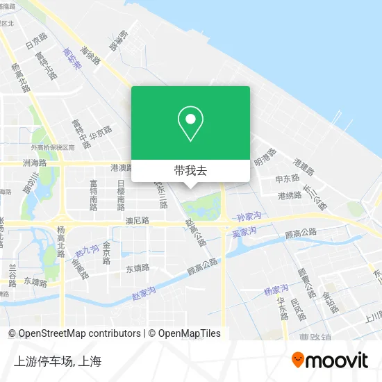 上游停车场地图