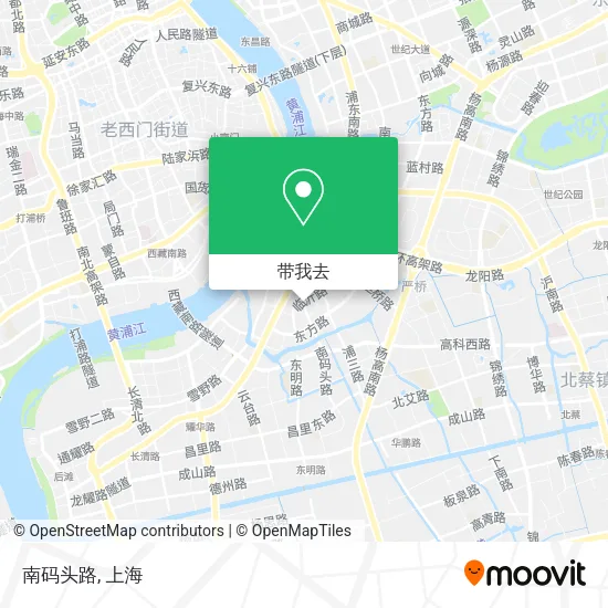 南码头路地图