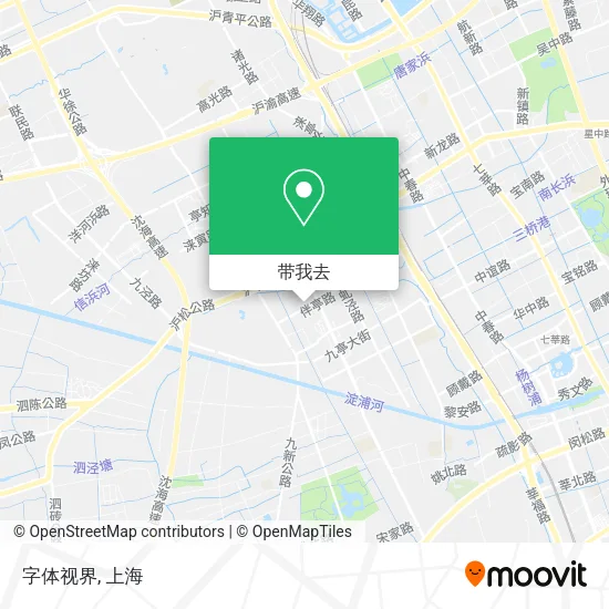 字体视界地图