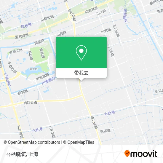 吾栖晓筑地图