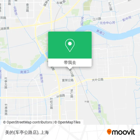 美的(车亭公路店)地图