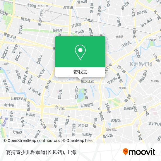 赛搏青少儿跆拳道(长风馆)地图