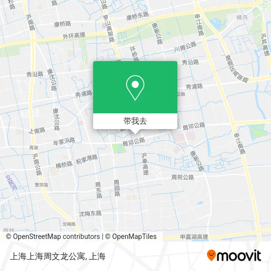 上海上海周文龙公寓地图