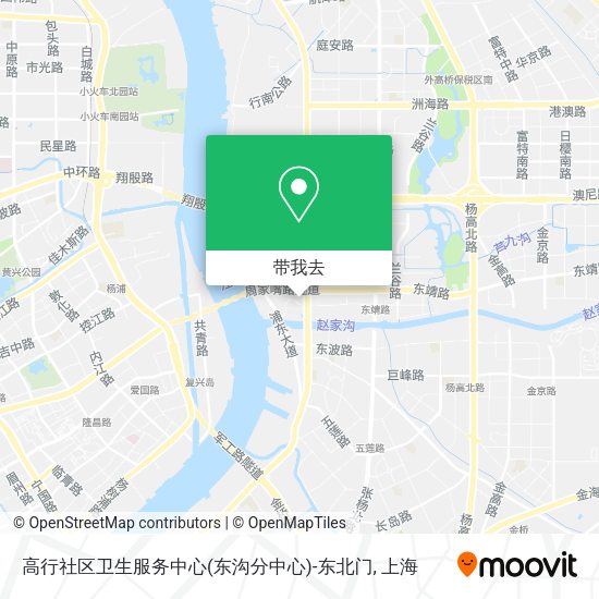 高行社区卫生服务中心(东沟分中心)-东北门地图