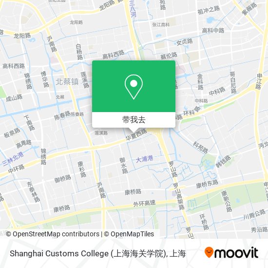 Shanghai Customs College (上海海关学院)地图