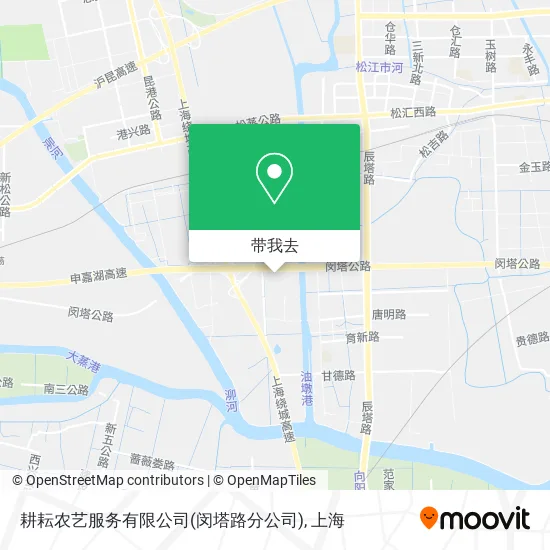 耕耘农艺服务有限公司(闵塔路分公司)地图