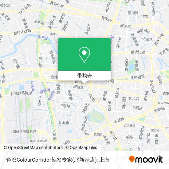 色廊ColourCorridor染发专家(北新泾店)地图