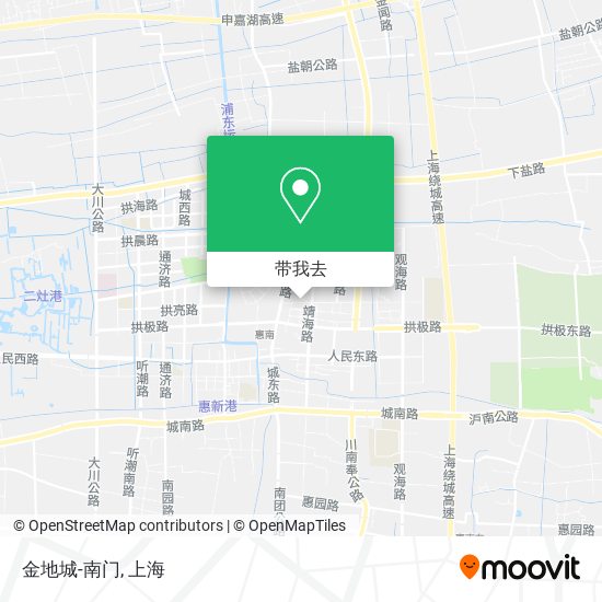 金地城-南门地图