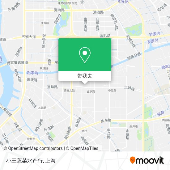 小王蔬菜水产行地图