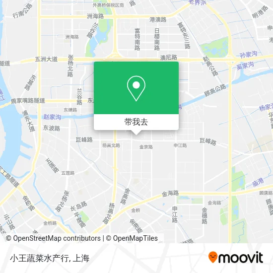 小王蔬菜水产行地图