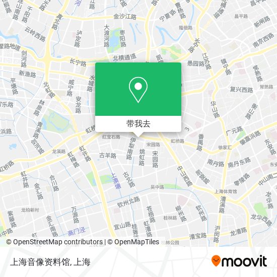 上海音像资料馆地图