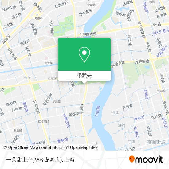 一朵甜上海(华泾龙湖店)地图