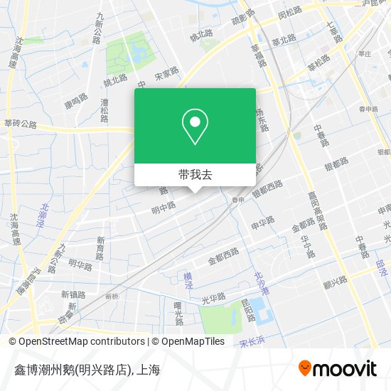 鑫博潮州鹅(明兴路店)地图