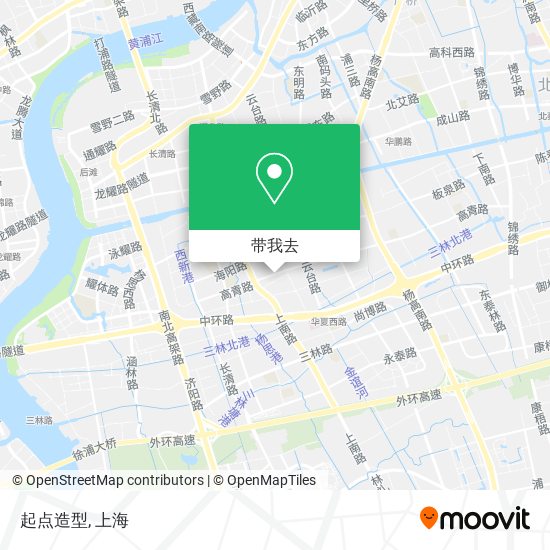 起点造型地图