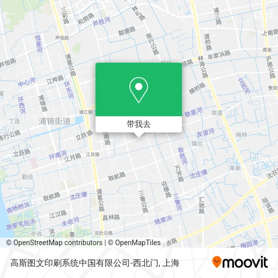 高斯图文印刷系统中国有限公司-西北门地图
