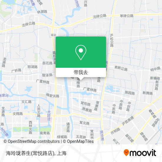 海玲珑养生(茸悦路店)地图