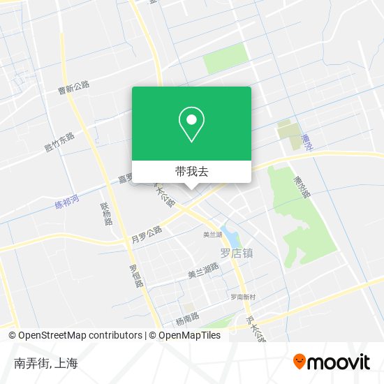 南弄街地图
