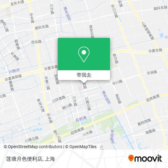 莲塘月色便利店地图