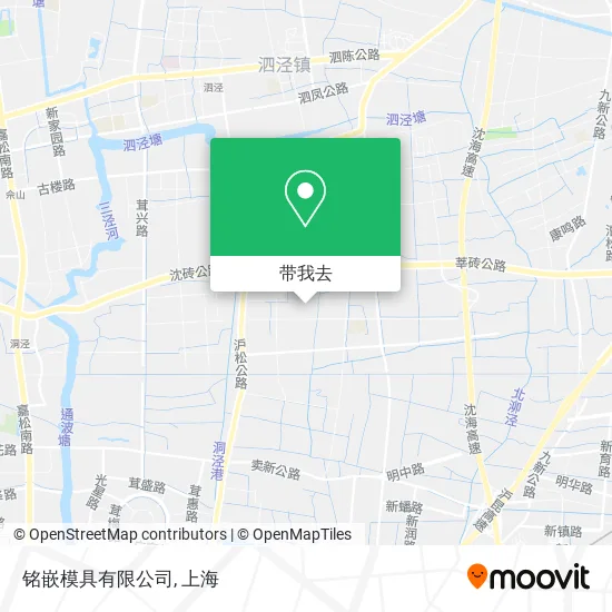 铭嵌模具有限公司地图