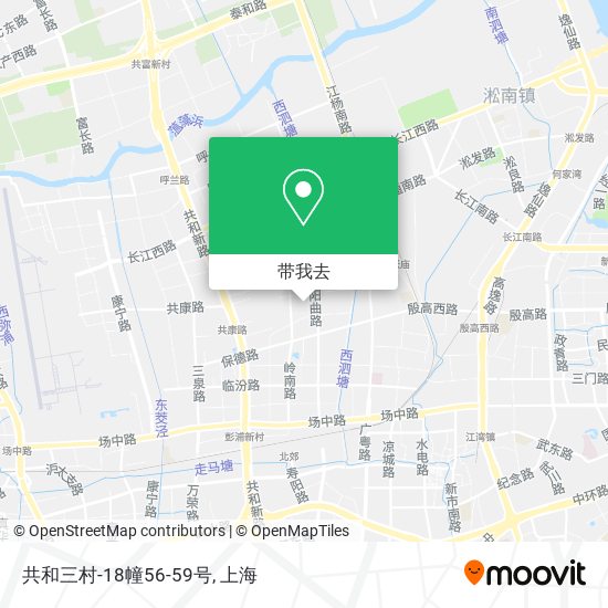 共和三村-18幢56-59号地图