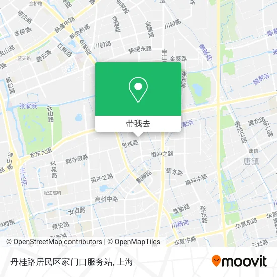 丹桂路居民区家门口服务站地图