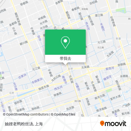 妯娌老鸭粉丝汤地图