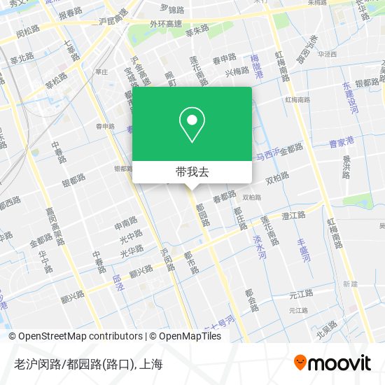 老沪闵路/都园路(路口)地图