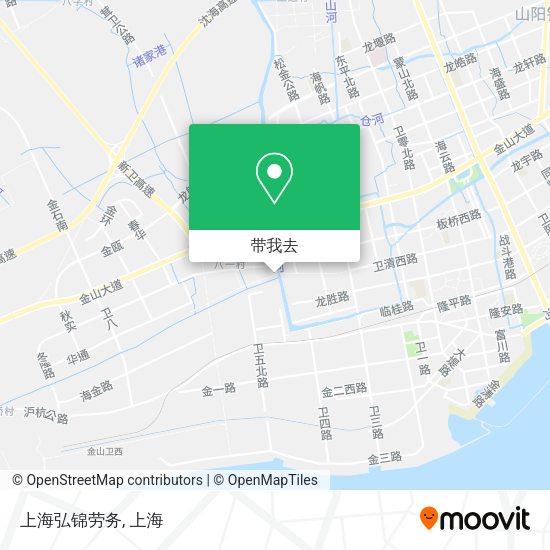 上海弘锦劳务地图