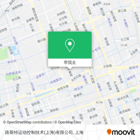 路斯特运动控制技术(上海)有限公司地图