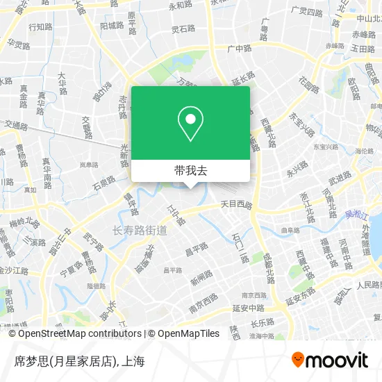 席梦思(月星家居店)地图