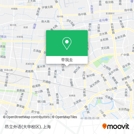 昂立外语(大华校区)地图