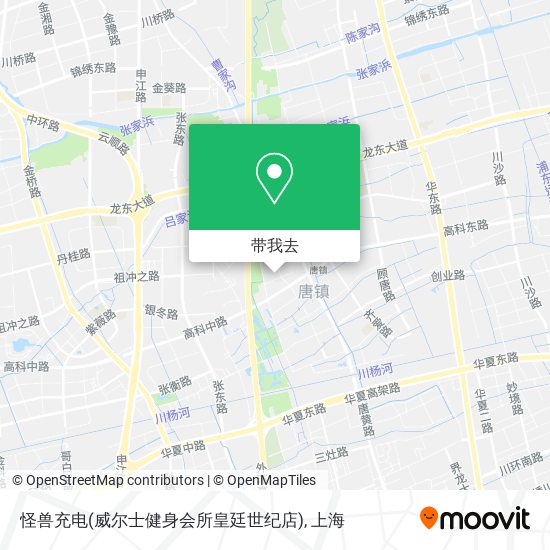 怪兽充电(威尔士健身会所皇廷世纪店)地图