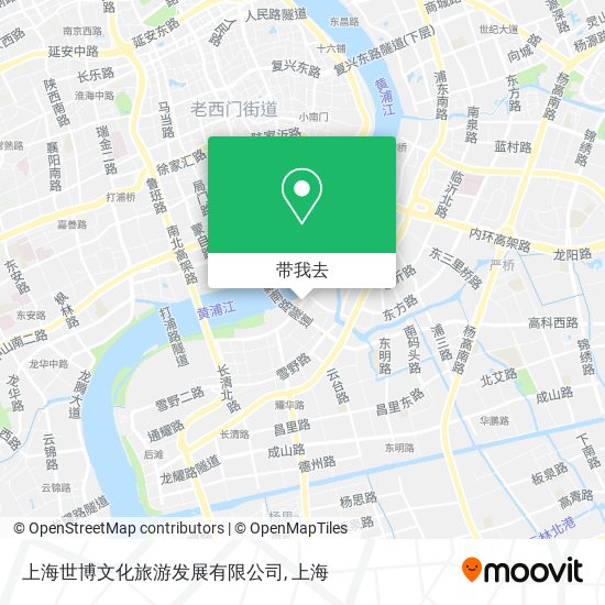 上海世博文化旅游发展有限公司地图