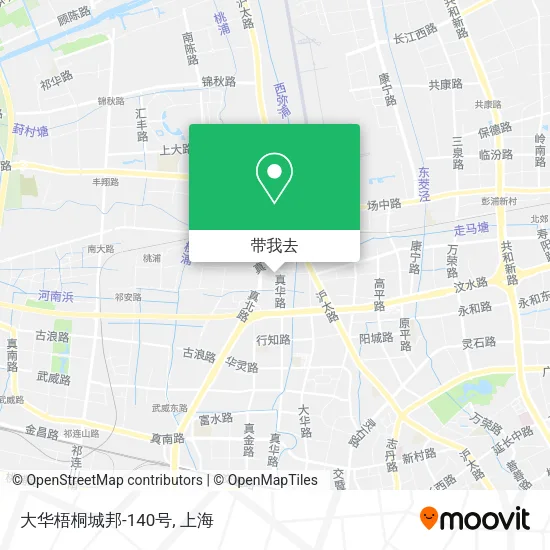 大华梧桐城邦-140号地图