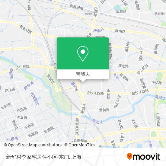 新华村李家宅居住小区-东门地图