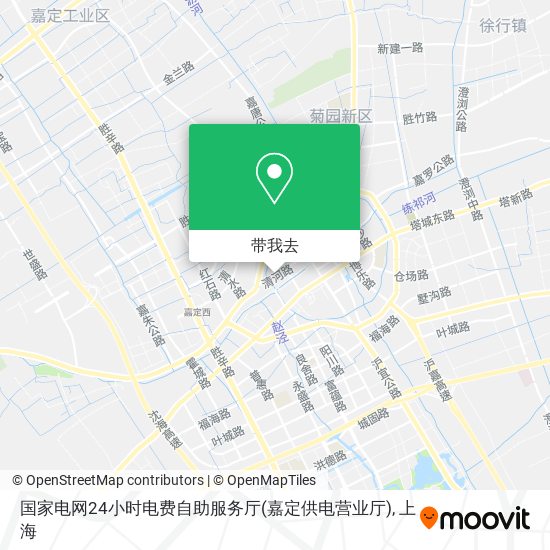 国家电网24小时电费自助服务厅(嘉定供电营业厅)地图