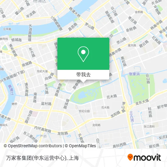 万家客集团(华东运营中心)地图