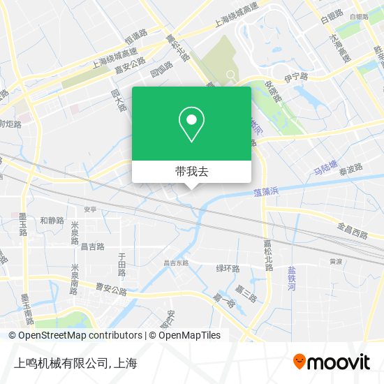 上鸣机械有限公司地图