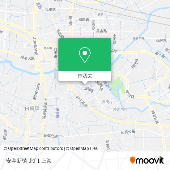 安亭新镇-北门地图