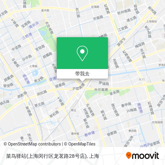 菜鸟驿站(上海闵行区龙茗路28号店)地图