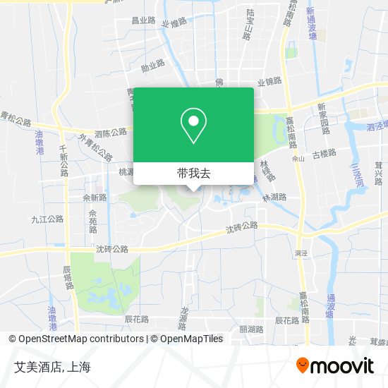 艾美酒店地图