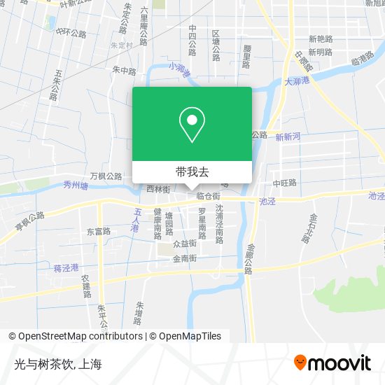 光与树茶饮地图