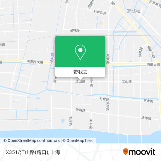 X351/江山路(路口)地图